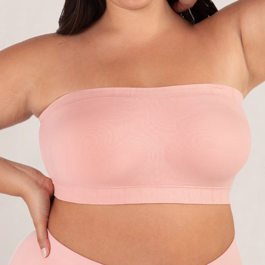 Convertible Strapless Bandeau Bra - Rose Tan banner