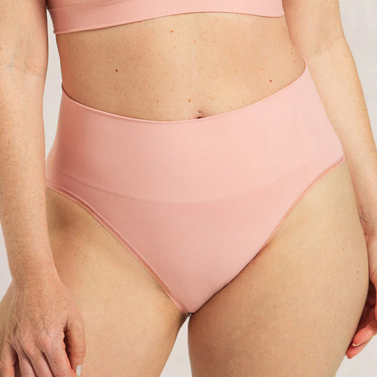 2-Pack Seamless Stretch Mid-Waist Brief - Rose Tan banner