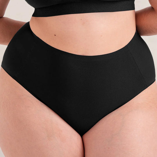 2- Pack Everyday Comfort Smoothing Panty - Black banner